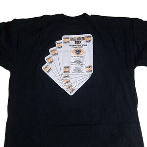 Winfield Ark City KS Big Brothers Sisters 2XL T Shirt 2009 Bigs Bikes Beef Event
